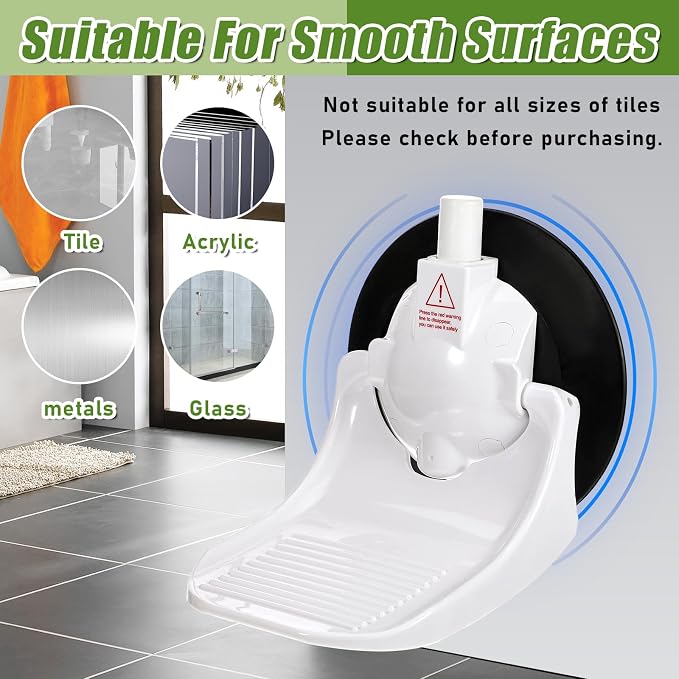 Shower Foot Rest for Shaving Legs Foldable Pedicure Stand - Image 6