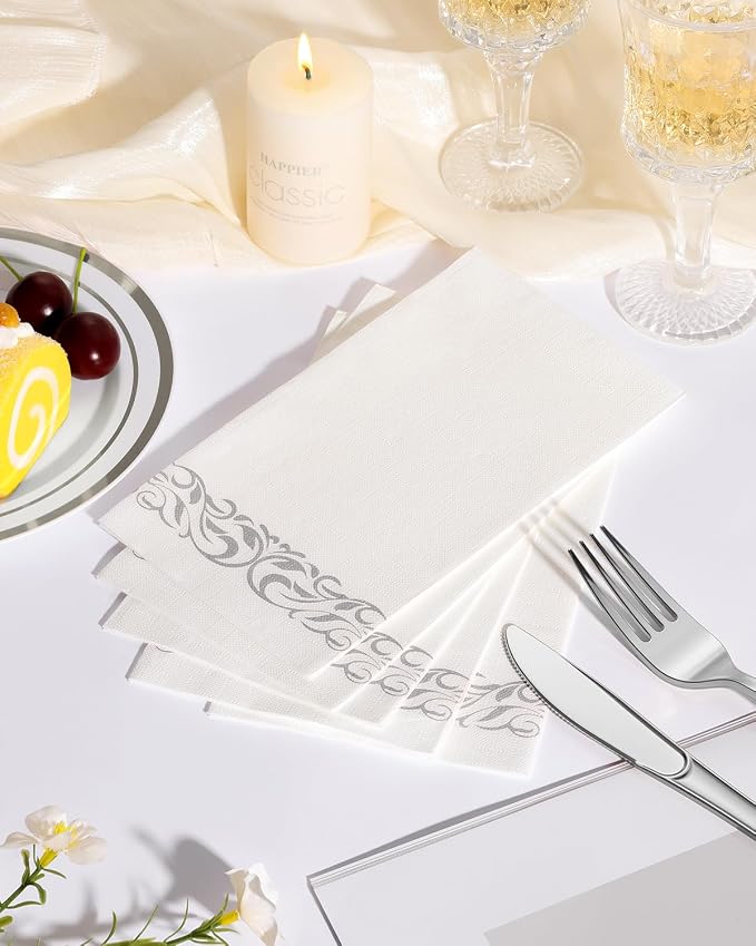 Goodluck 200 Pack 3-Ply Disposable Napkins - Image 3