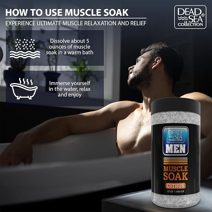 Dead Sea Collection Bath Salts for Men - Image 5