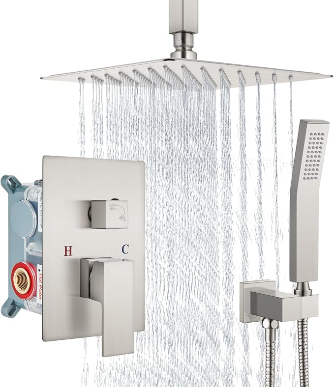 Aolemi Ceiling Mount Shower System Rain Shower Head by Aolemi