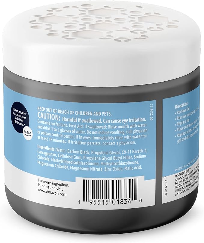 Amazon Basics Odor Eliminator, Activated Charcoal | Fragrance Free | 17 Oz | - Image 3