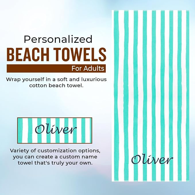 Personalized Passion Beach Towels - Image 2