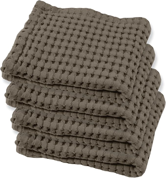GILDEN TREE Waffle Bath Towels Wash Cloths by GildenTree