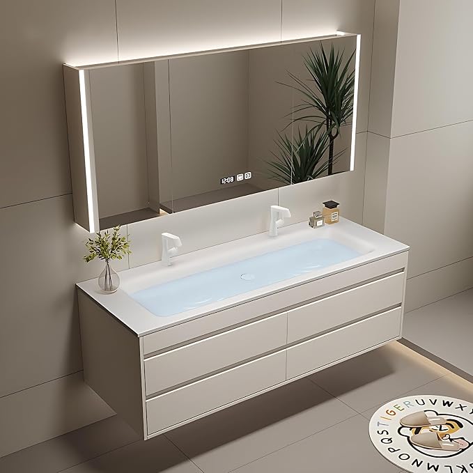 72IN Double Bathroom Cabinet by Genpai