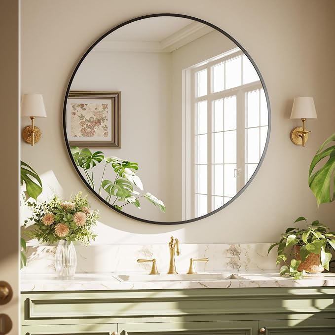 40 Inch Round Mirror - Image 3