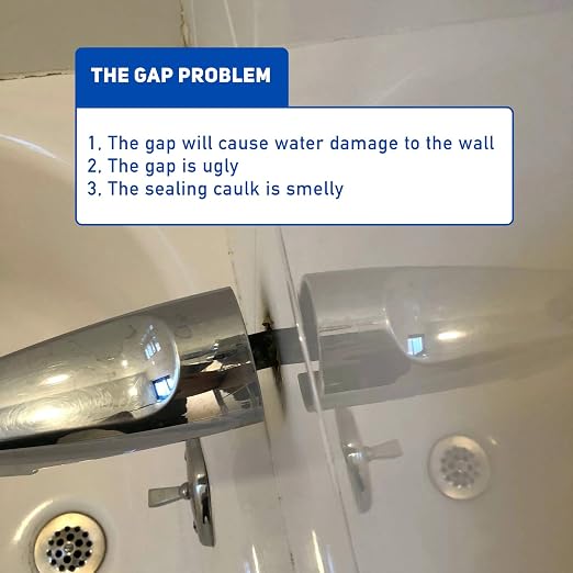 1/2" Thick Spacer for Tub Spout, Flange Trim Ring for Bath Faucet, Eschutcheon - Image 2