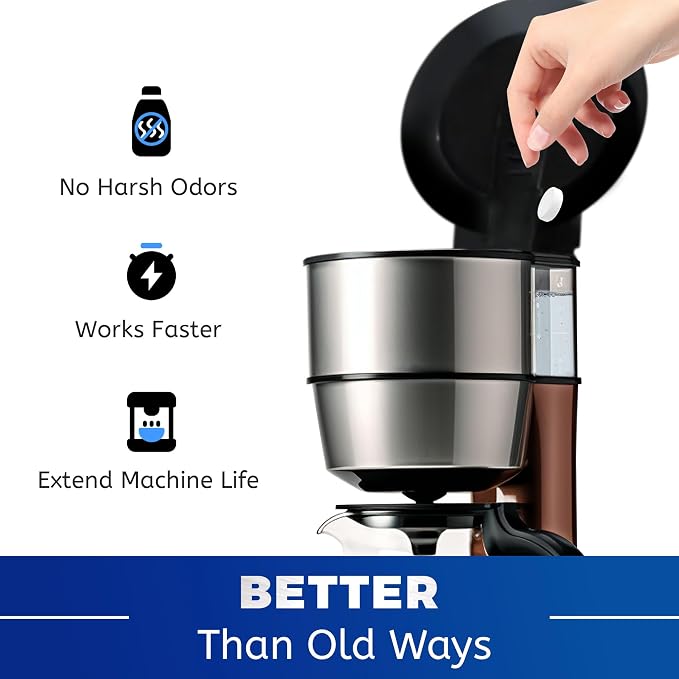 Coffee Maker Cleaner and Descaling Tablet - Image 3