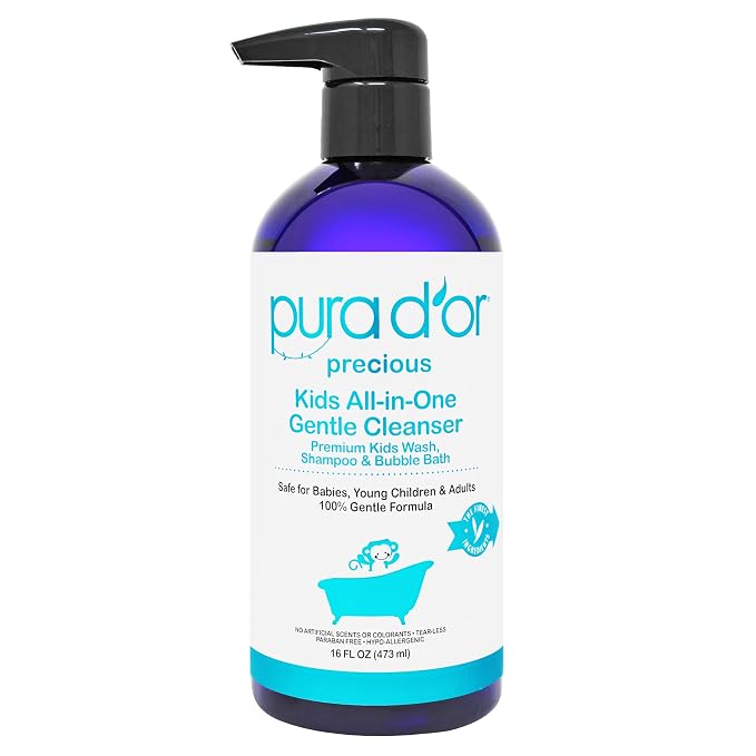 PURA D'OR 16 Oz Kids Wash by PURADOR