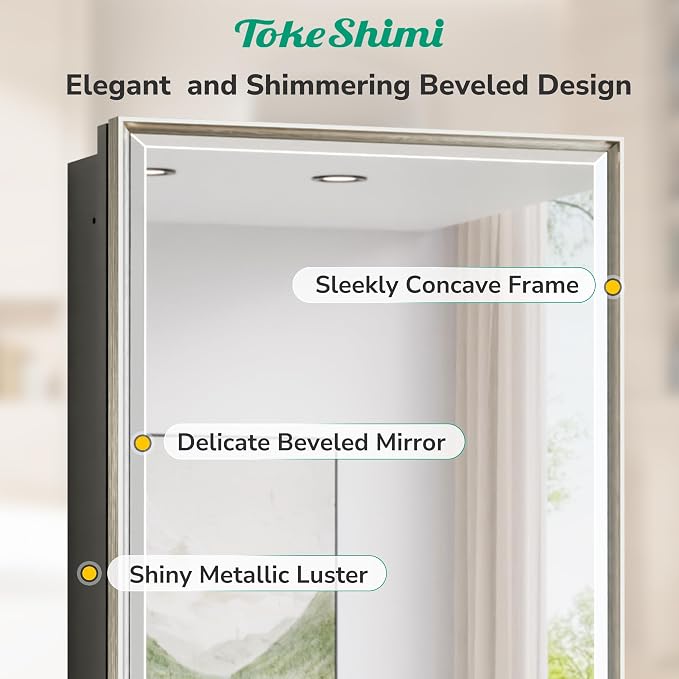 TokeShimi 24x36 Recessed Medicine Cabinet - Image 3