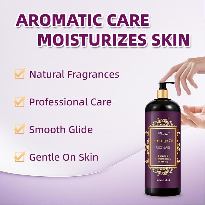 Aromatherapy Lavender Massage Oil, Massage Oil - Image 3