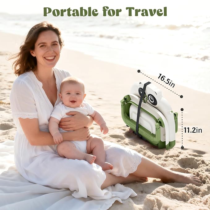 Collapsible Baby Bathtub for Newborn to Toddler, Portable Baby Bath Tub - Image 4