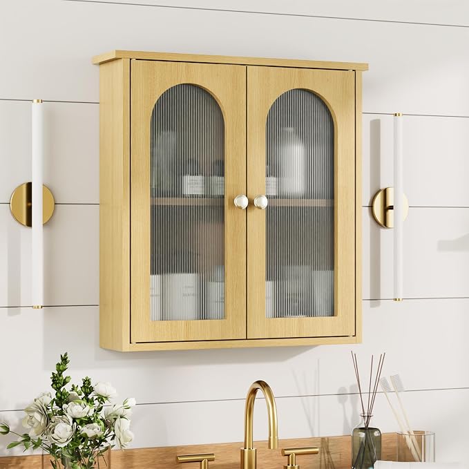 Bathroom Wall Cabinet, Medicine Cabinets Wall Mounted by Mepplzian