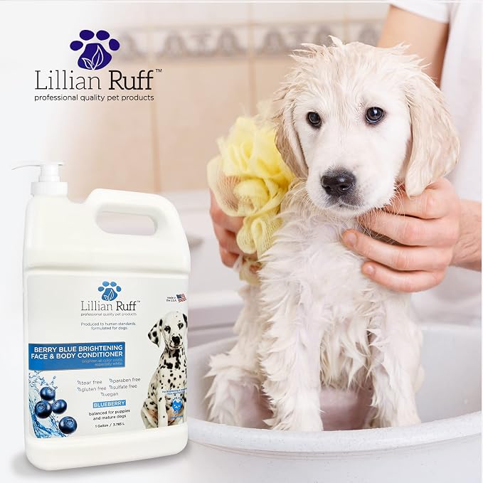 Lillian Ruff PRO Formula Berry Blue Brightening Dog Conditioner - Image 8