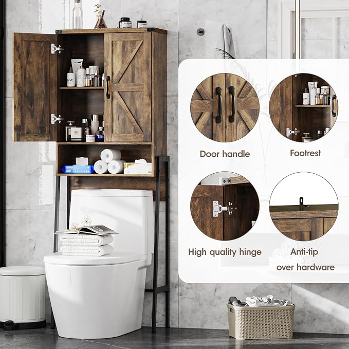 Vabches Over The Toilet Storage Cabinet - Image 4