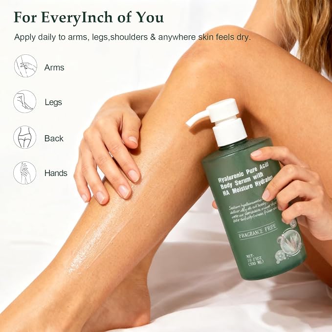 HA Body Hydrator Hyaluronic Acid Body Serum, Hyaluronic Acid Serum - Image 2