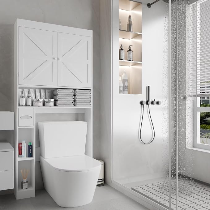Over-The-Toilet Storage Cabinet - Image 6