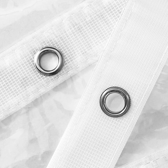 Barossa Design Extra Heavy Duty Shower Curtain Liner Thick - Image 6