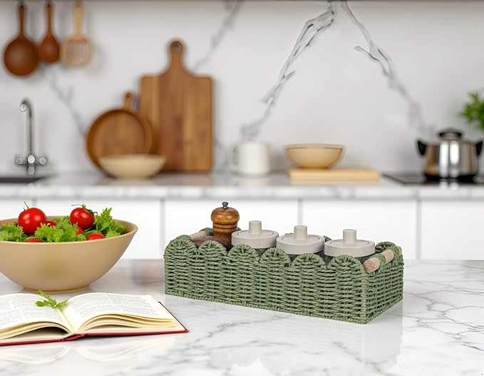 CubesLand Scalloped Decor Basket - Image 8