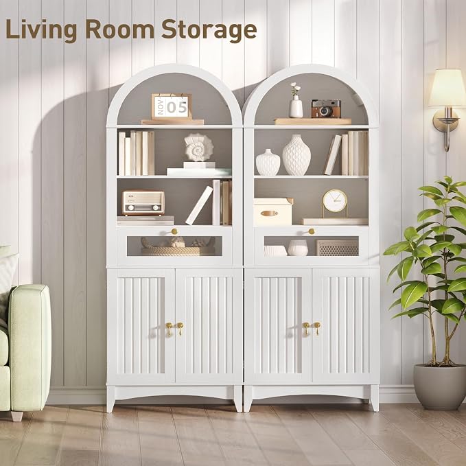 66" Tall Bathroom Storage Cabinet - Image 7