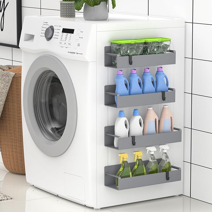 4 Pack Magnetic Spice Rack Organizer - Image 7