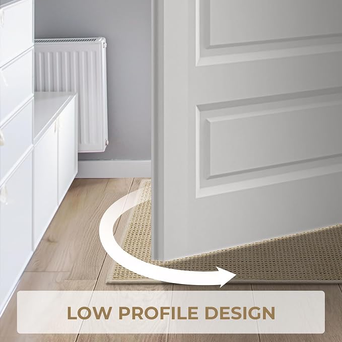 GRANNY SAYS Beige Bathroom Rugs, Absorbent Bath Mats - Image 8