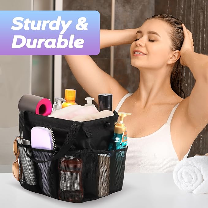 Mesh Shower Caddy Portable, Dorm Room Essentials - Image 5