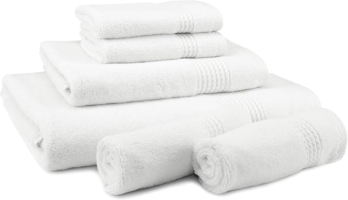 EastNBlue Lara Premium Towel Set 6 Piece by EastNBlue