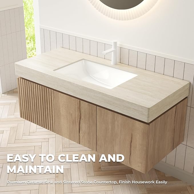 LKTART Floating 48 Inch Bathroom Vanity - Image 3
