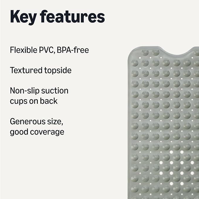 Amazon Basics Non-Slip Bath Mat - Image 2