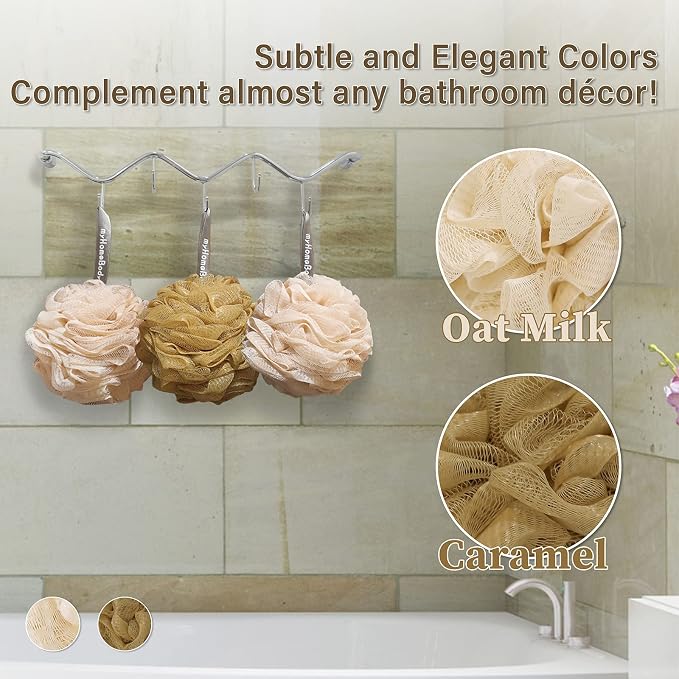 myHomeBody Large 70g Loofah Sponge, Body Scrubber, Bath Sponge, Loofah - Image 5
