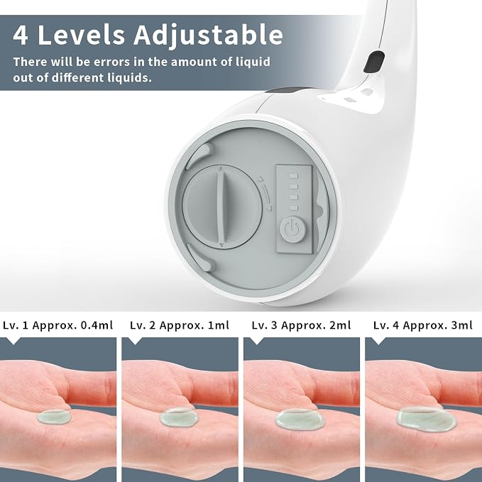 Automatic Liquid Soap Dispenser, 300ML Touchless 4 Gear Adjustable, Countertop - Image 6