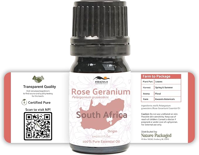 Rose Geranium Essential Oil - Image 4