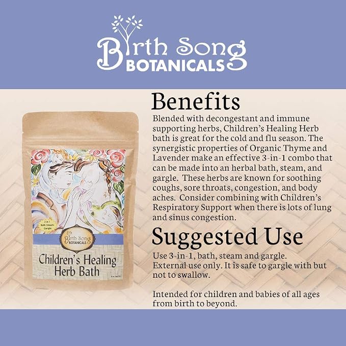 Birth Song Botanicals Children's Herb Bath - Image 4