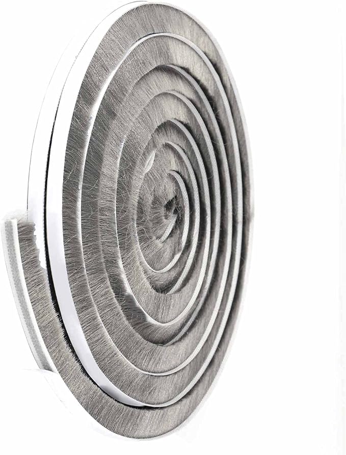 Door Brush Seal, Felt Pile Weather Stripping - Image 8