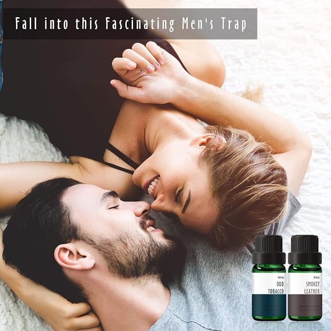 Fragrance Oil, MitFlor Men's Club Fragrance Gift Set, Premium Essential Oils - Image 6
