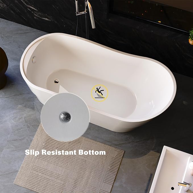 Empava Bathtub, Acrylic Free Standing Tub - Image 5