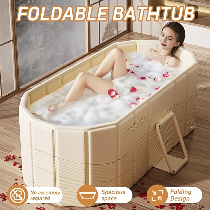 47" Portable Insulated Ice Bath Tub - Image 3