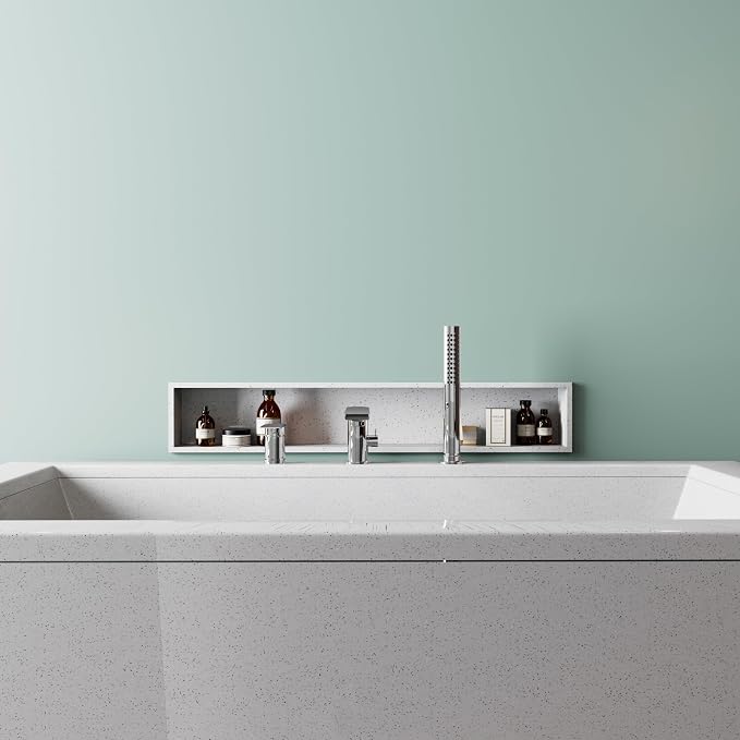 Modern Chrome Roman Tub Faucet - Image 9