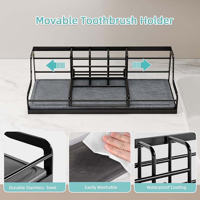 Toothbrush Holders, Bathroom Organizers and Storage - Image 4