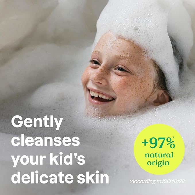 Attitude Bubble Wash for Kids, Hair Shampoo and Body Soap, EWG Verified - Image 3