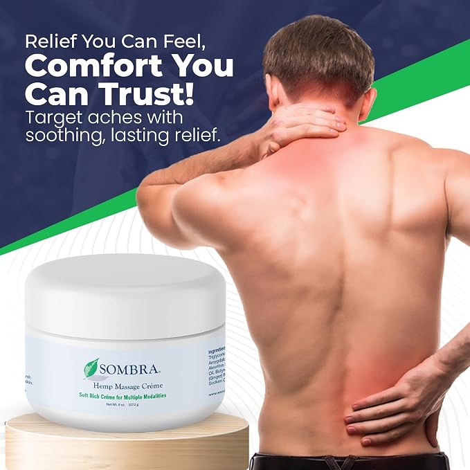 Sombra Hemp Massage Crème – Soothes Sore Muscles - Image 4