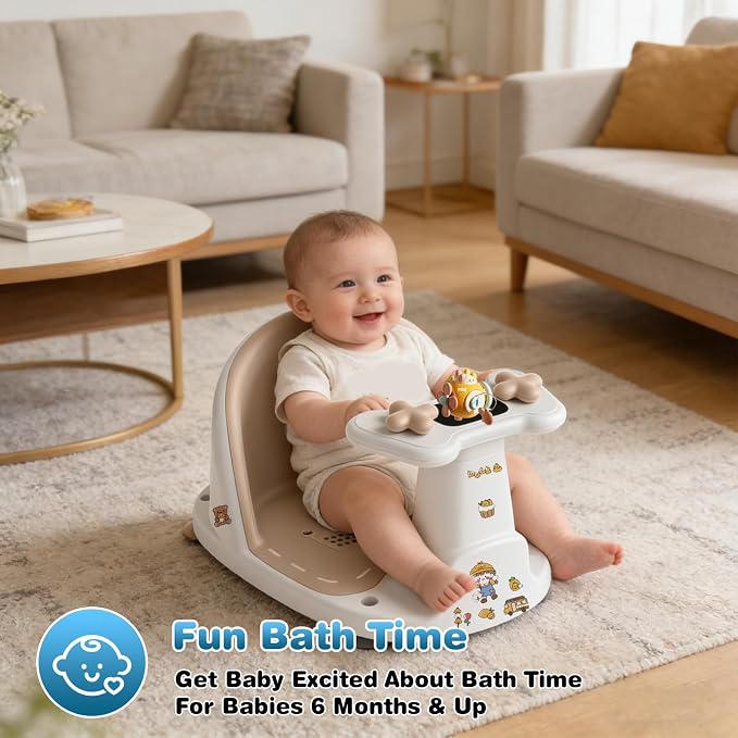 Baby Bath Seat for Babies 6 Months & Up - Image 5