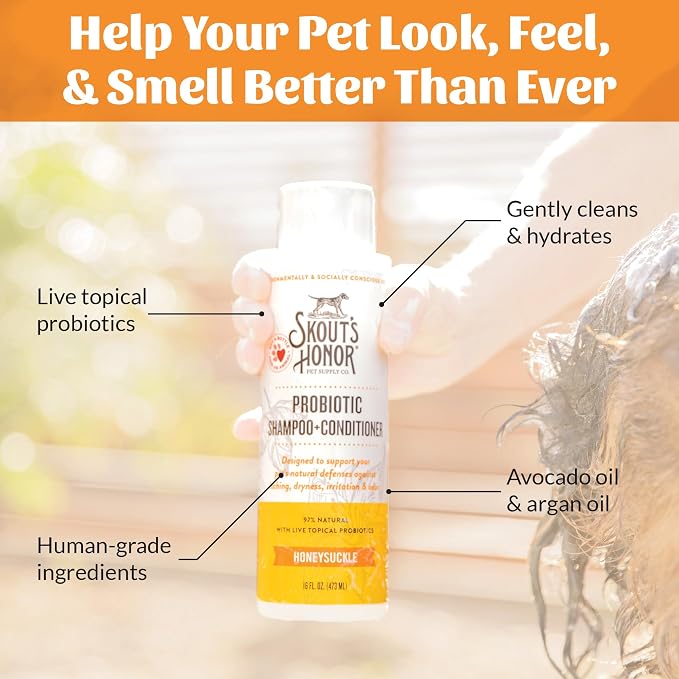 Skout's Honor Probiotic Dog Shampoo & Conditioner - Image 5