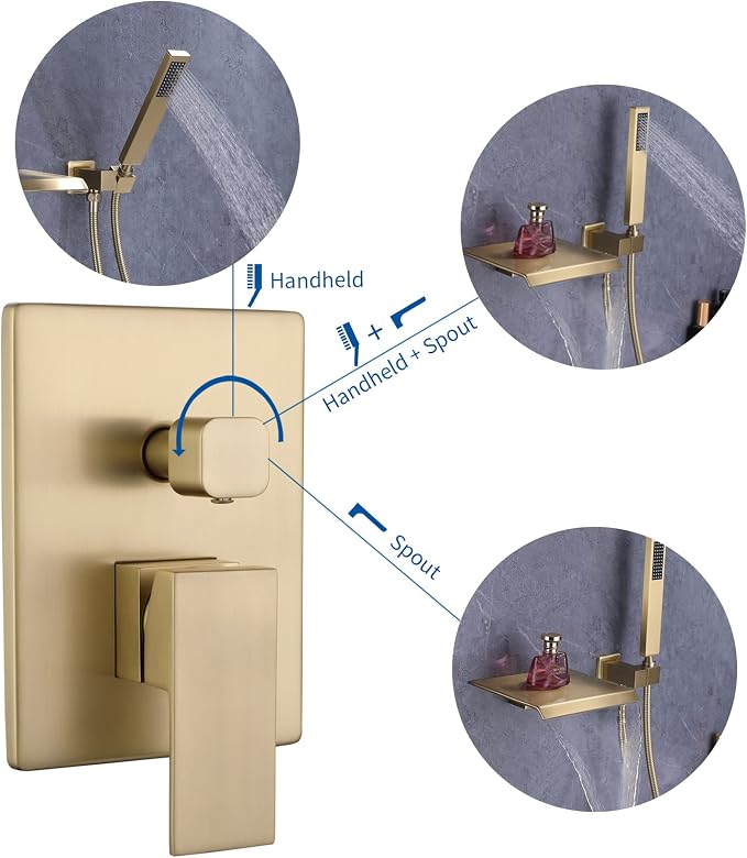 Taplong Wall Mount Tub Faucet - Image 4