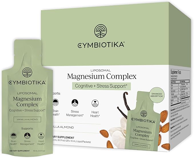 Cymbiotika Liposomal Magnesium Complex – Promotes Relaxation, Restful Sleep by Cymbiotika