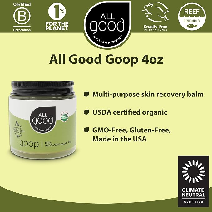 All Good Goop Organic Skin Care Recovery Balm - Image 4