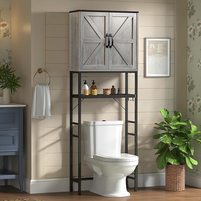 Over The Toilet Storage Cabinet, Bathroom Above Toilet Cabinet Organizer by Unknown