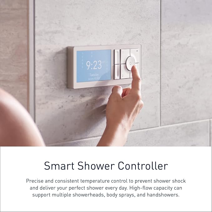 Moen Terra Beige Smart Shower 2-Outlet Digital Water System Controller - Image 3