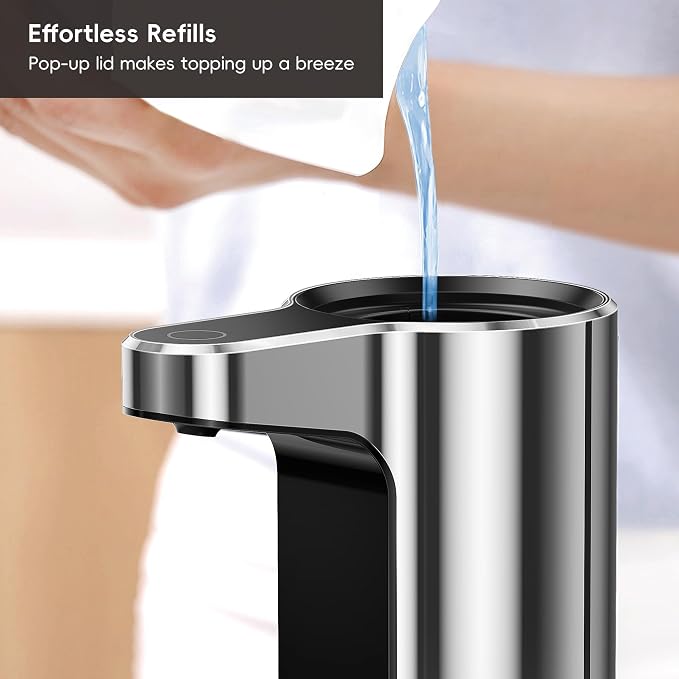 EKO Aroma 9 fl oz Automatic Liquid Soap Dispenser, Rechargeable & - Image 6