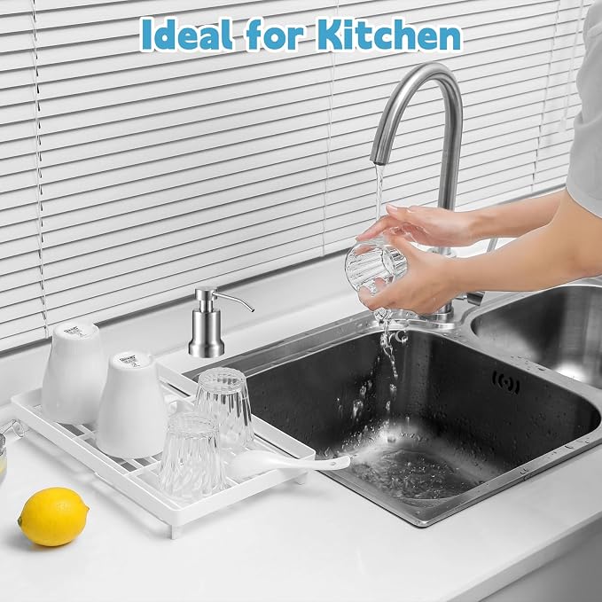 Foaming Soap Dispenser for Kitchen Sink, Kitchen Bathroom Soap Dispenser Pump - Image 6